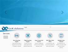 Tablet Screenshot of genxesolutions.com